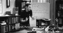 Sheldon Purell GIF