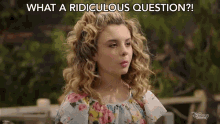 What A Ridiculous Question Destiny Baker GIF - What A Ridiculous Question Destiny Baker Bunkd GIFs