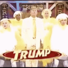 Trump Trump House Of Wings GIF - Trump Trump House Of Wings Trump Dancing GIFs