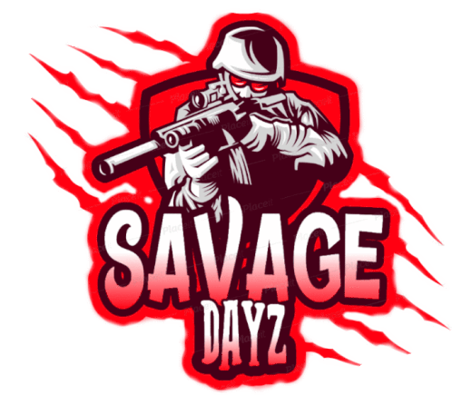 Logo Savage Dayz Sticker - Logo Savage Dayz Gun Stickers