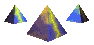 Three Pyramids Sticker - Three Pyramids Moving Stickers