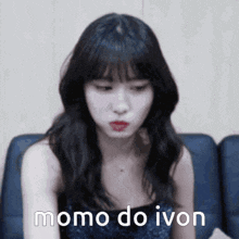 Momo De Ivon Momo Twice GIF - Momo De Ivon Momo Momo Twice GIFs