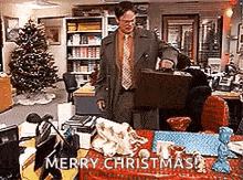 Theoffice Dwight GIF - Theoffice Dwight Holiday GIFs