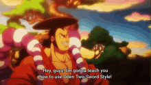 Oden Scabbards GIF - Oden Scabbards One Piece GIFs
