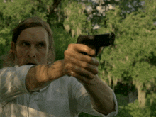 On Your Knees Rust Cohle GIF - On Your Knees Rust Cohle True Detective GIFs