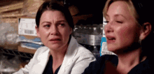 Meredith And Arizona Greys Anatomy GIF - Meredith And Arizona Greys Anatomy Meredith Grey GIFs