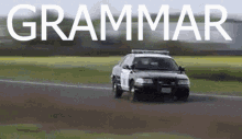Grammar Police Drift GIF - Grammar Police Drift Police Car GIFs
