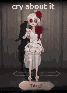 identity v perfumer identity v weep identity v identity v cry about it