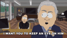 I Want You To Keep An Eye On Him South Park GIF