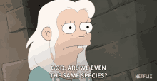 God Are We Even The Same Species GIF - God Are We Even The Same Species Same Species GIFs