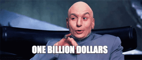 1 Billion Dollars Dr Evil GIFs | Tenor