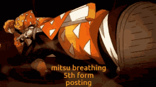 Mitsu Breathing Mitsu GIF - Mitsu Breathing Mitsu Demon Slayer GIFs