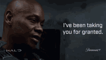 ive been taking you for granted soren066 bokeem woodbine halo i didnt appreciate you enough