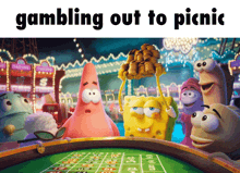 Gambling Out To Picnic Spongebob GIF - Gambling Out To Picnic Spongebob Hawaii Part Ii GIFs