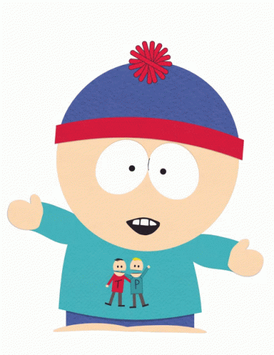 Happy Stan Marsh Sticker - Happy Stan Marsh South Park - Descubre y ...