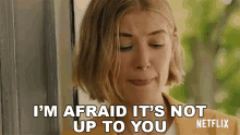 Im Afraid Its Not Up To You Jennifer Peterson GIF - Im Afraid Its Not Up To You Jennifer Peterson Dianne Wiest GIFs