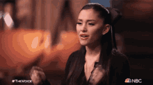 Oh Yeah Ariana Grande GIF - Oh Yeah Ariana Grande The Voice GIFs