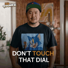 Dont Touch That Dial Eric Bauza GIF - Dont Touch That Dial Eric Bauza Stay Tooned GIFs