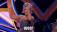 Jenny Mccarthy The Voice GIF - Jenny Mccarthy The Voice Woo GIFs