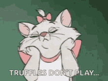 Fluff Dont Play GIF - Fluff Dont Play Truffles Dont Play GIFs