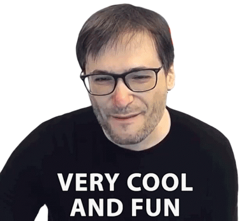 Very Cool And Fun Pleasant Sticker - Very Cool And Fun Pleasant Its A Good Time Stickers