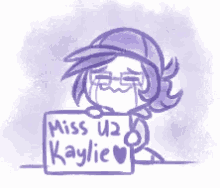 Miss You Kaylie GIF