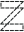 a black and white image of a letter z with a diagonal line going through it .