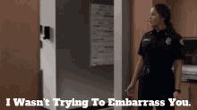 Station19 Andy Herrera GIF - Station19 Andy Herrera I Wasnt Trying To Embarrass You GIFs
