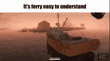 Its Ferry Easy Flying Ferry GIF - Its Ferry Easy Flying Ferry Discord Gif GIFs
