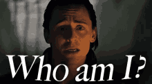 Who Am I GIF - Who Am I Loki Tomhiddleston GIFs