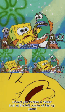 chocolate spongebob guy gif