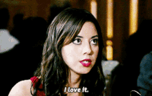 Parks And Rec April Ludgate GIF - Parks And Rec April Ludgate I Love It GIFs