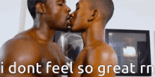 Men Kissing Gay GIF - Men Kissing Gay I Dont Feel Good GIFs