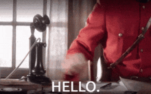 Nathan Grant Answer Phone Hello Wcthhearties Seasonsix Telephone Mountie GIF - Nathan Grant Answer Phone Hello Wcthhearties Seasonsix Telephone Mountie GIFs