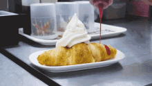 Croissant Icecream Remicone GIF - Croissant Icecream Remicone The Central Sweets GIFs