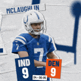 Denver Broncos (9) Vs. Indianapolis Colts (9) Fourth Quarter GIF - Nfl National Football League Football League GIFs