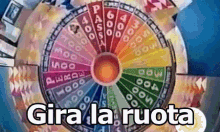 Gira La Ruota Gioco Soldi Parole Mike Bongiorno GIF - Spin The Wheel Play Money GIFs