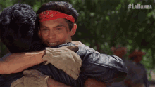Hugging Tightly Ritchie Valens GIF - Hugging Tightly Ritchie Valens Bob Morales GIFs