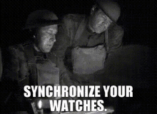 time watch synchronize spy