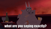 What Are You Saying Exactly Disney GIF - What Are You Saying Exactly What Are You Saying Disney GIFs