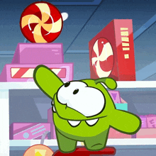 Reaching Over The Candy Om Nom GIF - Reaching Over The Candy Om Nom Om Nom Stories GIFs
