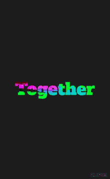 A105 Together GIF - A105 Together Changing Colors GIFs