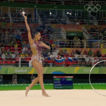 hoop performance margarita mamun olympics handling hoop control hoop