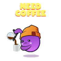 Needcoffee Coffeeplease Sticker