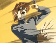 Meme Anime GIF - Meme Anime Scared GIFs