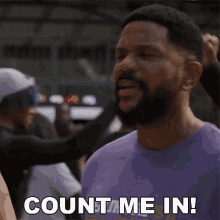 Count Me In Malik Wright GIF - Count Me In Malik Wright The Game GIFs
