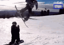 Snowboarding Fail Bump GIF - Snowboarding Fail Bump Fail GIFs