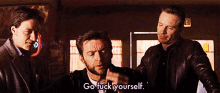 Go Away Leave Me Alone GIF - Go Away Leave Me Alone Wolverine GIFs