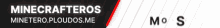 a black and white banner that says minecrafteros security craft