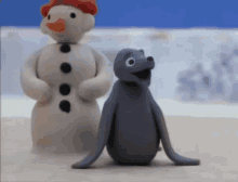 Pingu Robby The Seal GIF - Pingu Robby The Seal Laughing GIFs